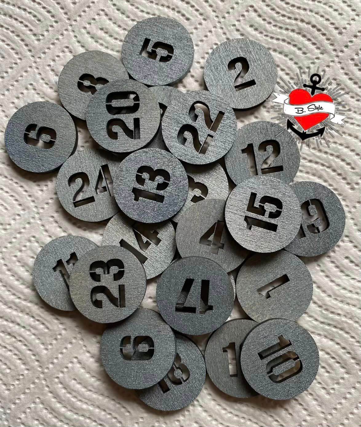 *3 mm 24 Schubladen Kästchen (Adventskalender)* Laserdatei - Sewando