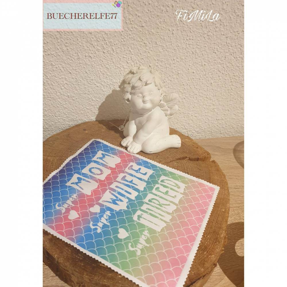 Plotterdatei Super Mom plotten, sublimieren, Digistamp - Sewando