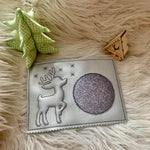 Stickdatei 3D Rentier Adventskalender Geschenkanhänger Mug Rug Set 886 Weihnachten - Sewando