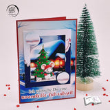 Digiset Speedy die Weihnachtsmaus, Plotterdatei, Sublimation, Digistamp, Digipaper - Sewando