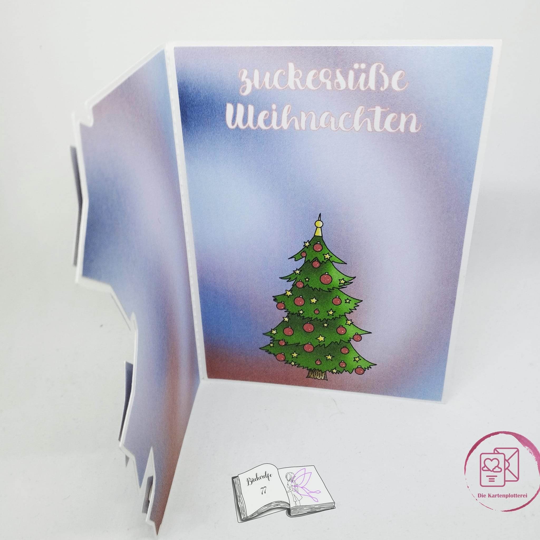 Digiset Speedy die Weihnachtsmaus, Plotterdatei, Sublimation, Digistamp, Digipaper - Sewando