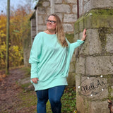 Schnittmuster Drüberziehding Damen Onepiece-Pullover Größe 32-54 - Sewando