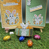 Digiset Frühlingshasi, Plotten, Sublimation, Drucken, Digistamp - Sewando