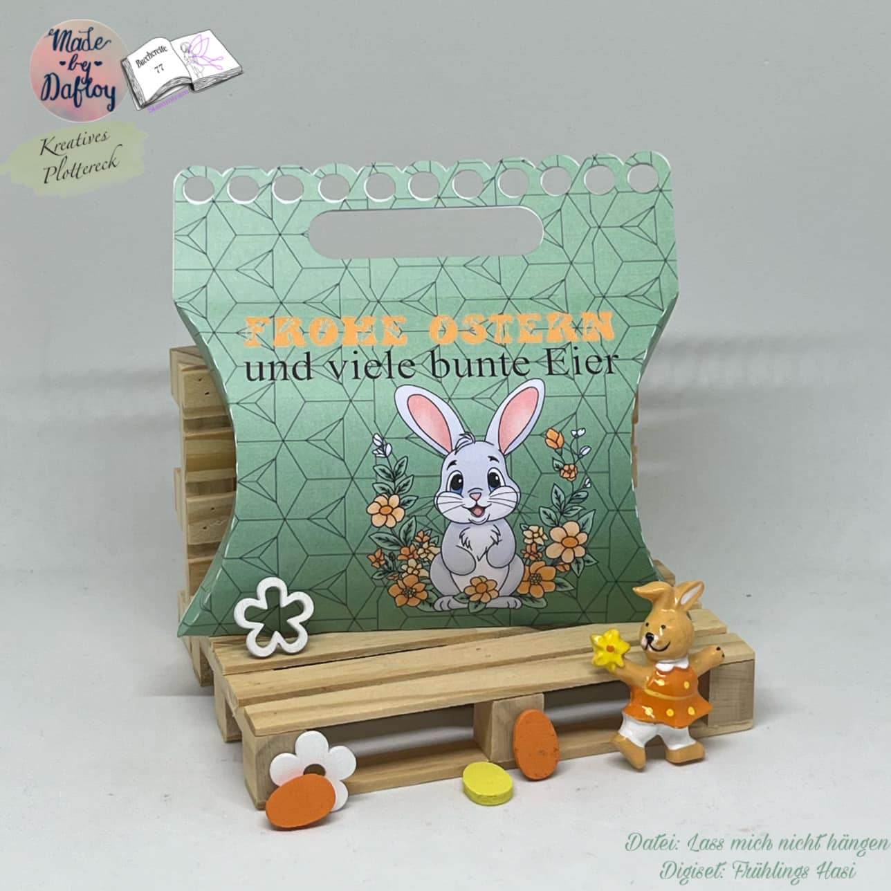 Digiset Frühlingshasi, Plotten, Sublimation, Drucken, Digistamp - Sewando