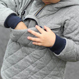 Big Herbstwind & Frühlingssonne Anorak, Windbreaker, Drüberzieh-Hoodie für 105cm-140cm Körpergröße - Sewando