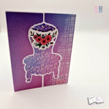 Digiset Blütengesteck, Digistamp, Digipaper, Plotterdatei, Sublimation, Druck - Sewando