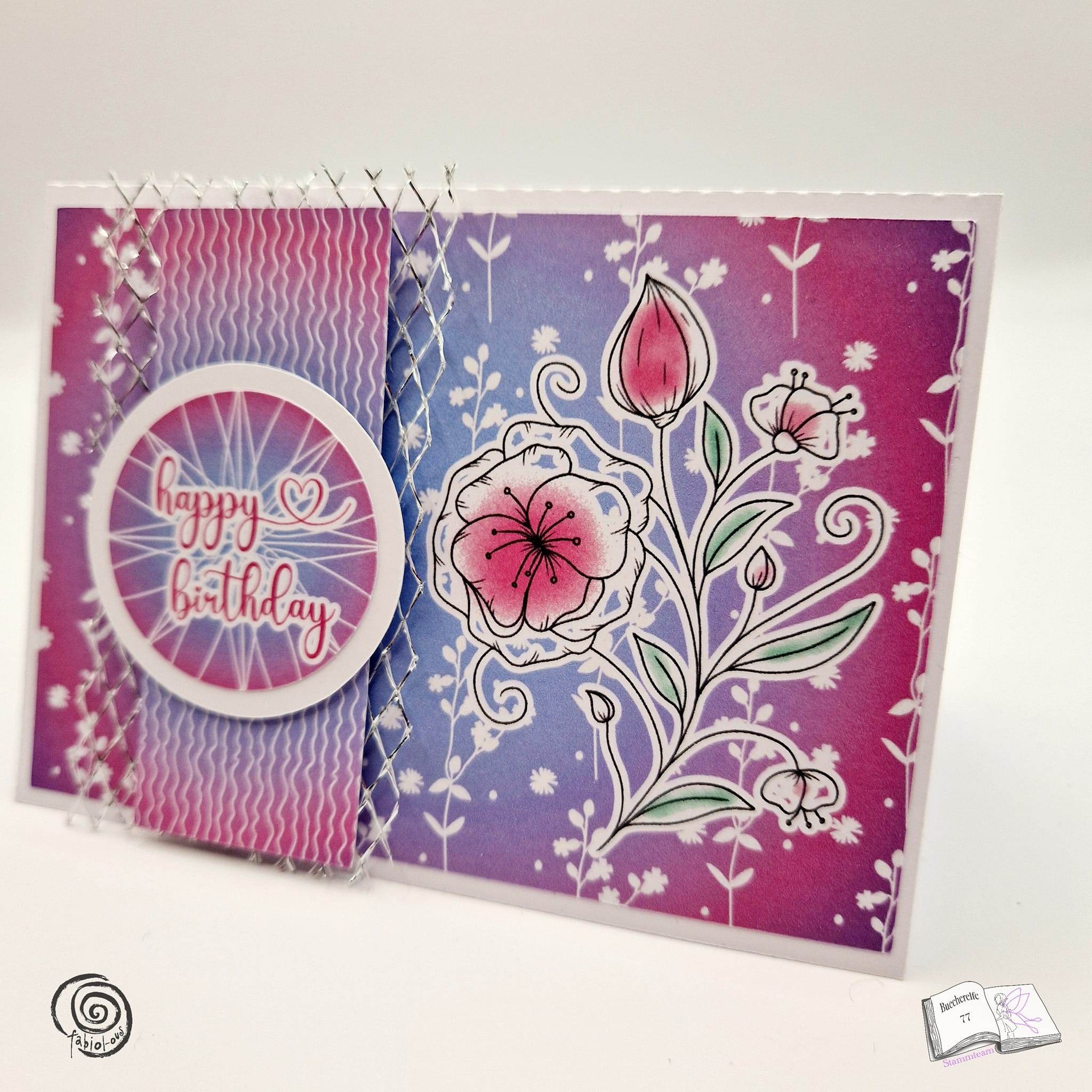 Digiset und Plott Blumenast, Plotterdatei, Sublimation, Digistamp, Digipaper - Sewando