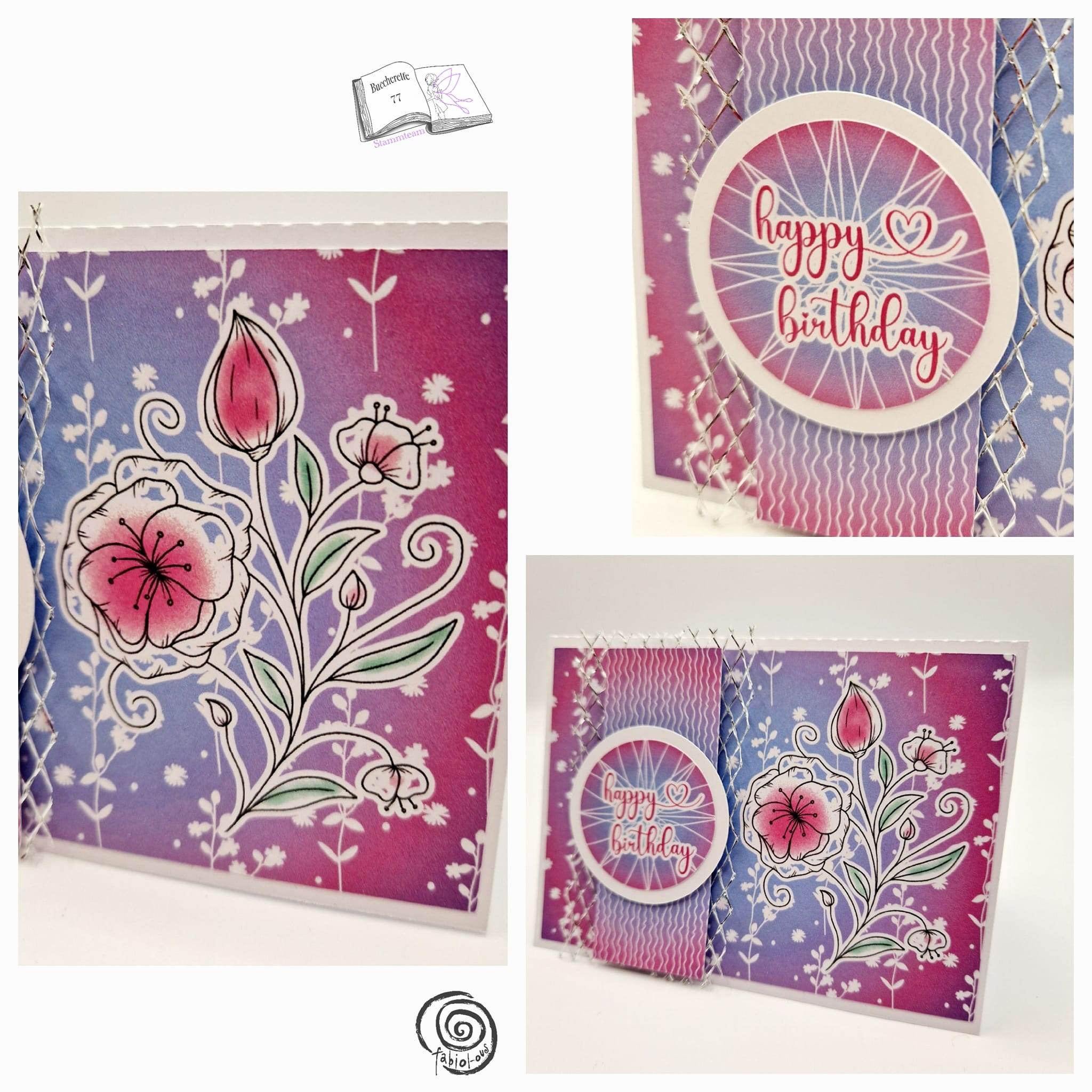 Digiset und Plott Blumenast, Plotterdatei, Sublimation, Digistamp, Digipaper - Sewando