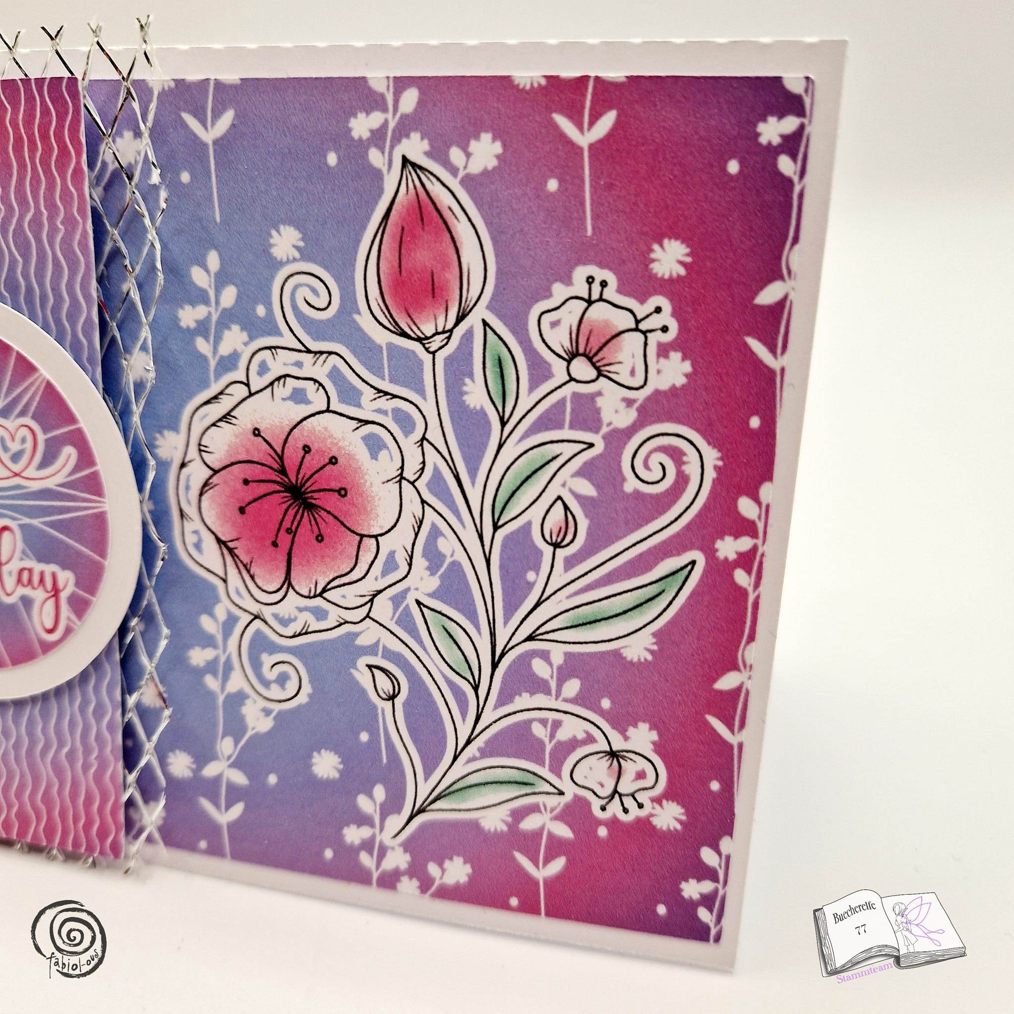 Digiset und Plott Blumenast, Plotterdatei, Sublimation, Digistamp, Digipaper - Sewando