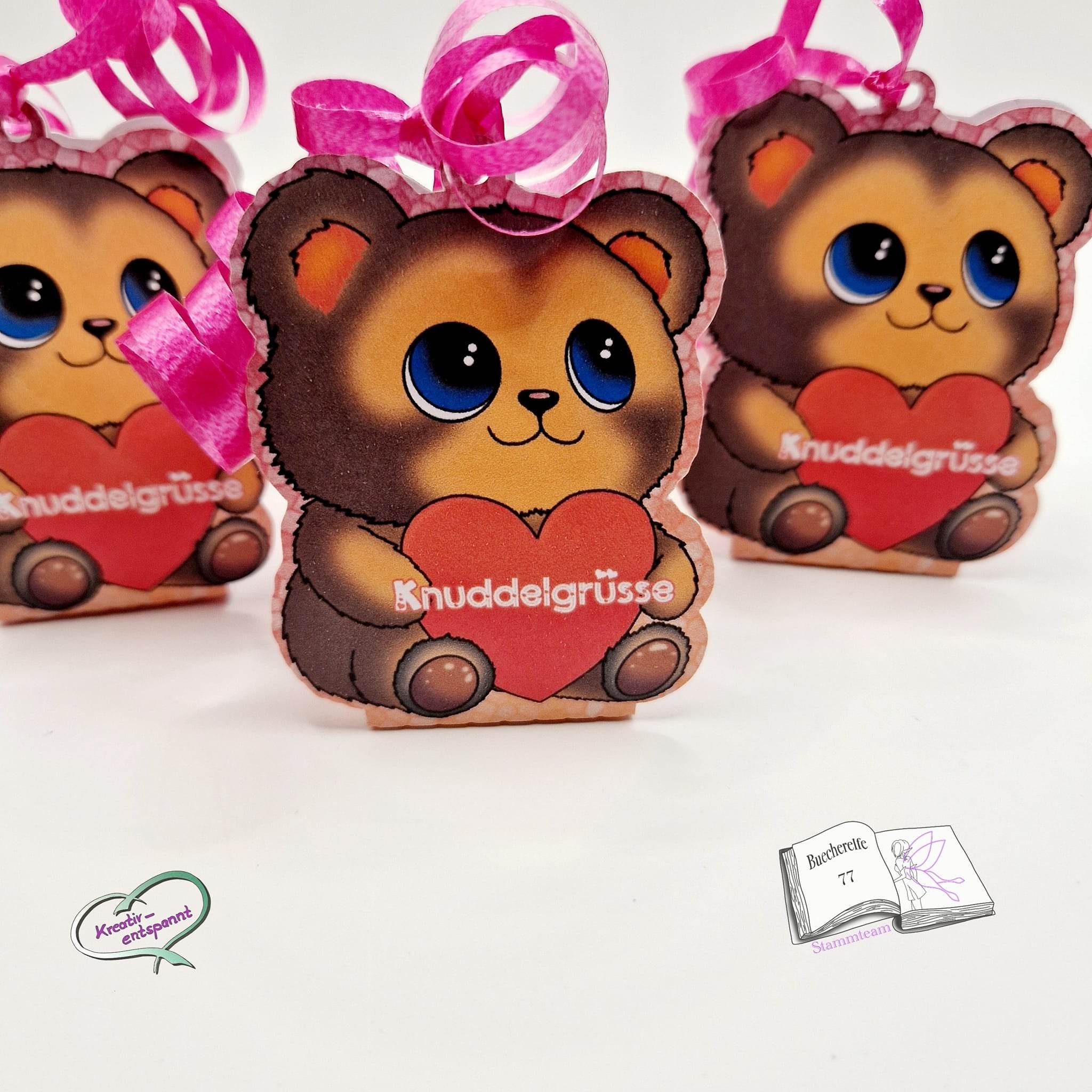 Digiset Herzteddy, Plotten, Sublimation, Drucken, Digistamp - Sewando