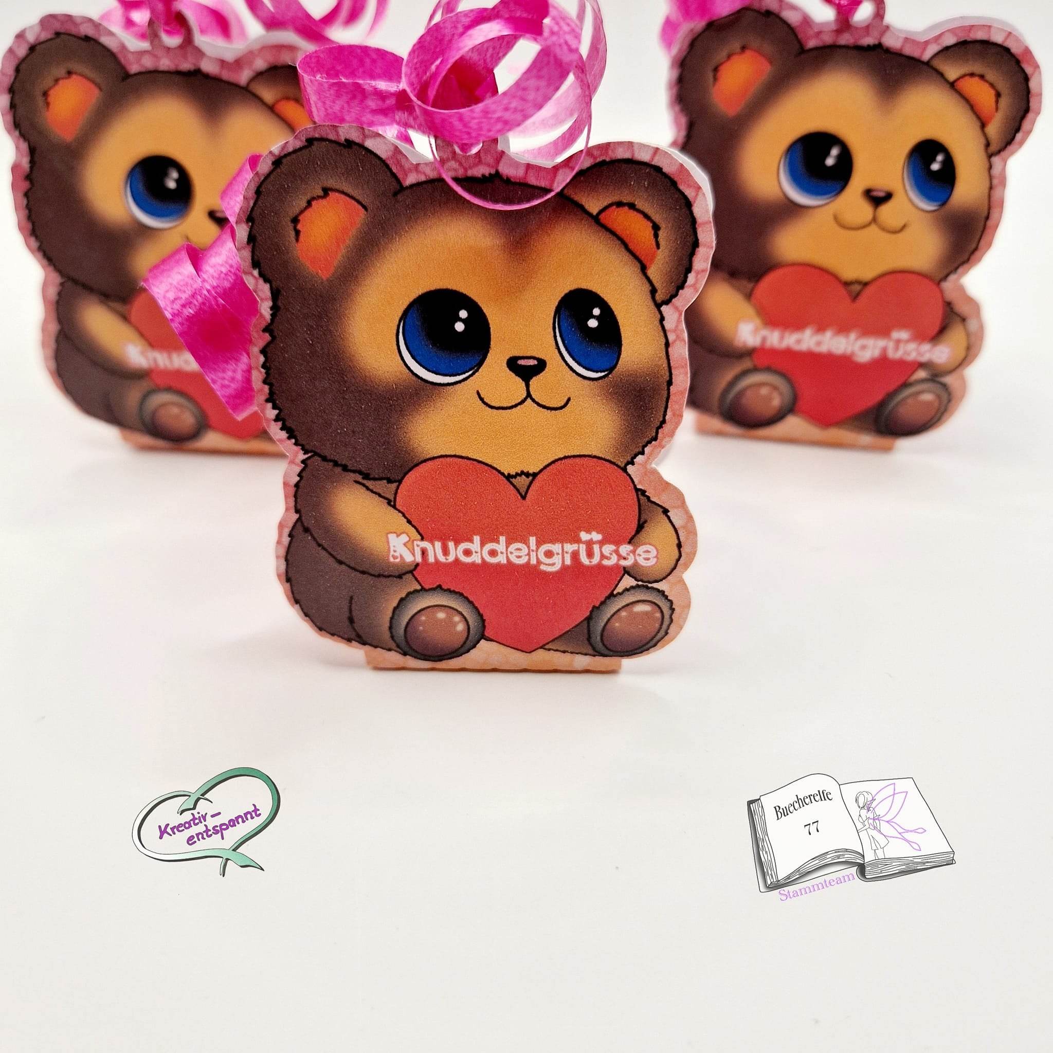 Digiset Herzteddy, Plotten, Sublimation, Drucken, Digistamp - Sewando