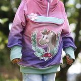 Big Herbstwind & Frühlingssonne Anorak, Windbreaker, Drüberzieh-Hoodie für 105cm-140cm Körpergröße - Sewando