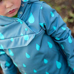 Big Herbstwind & Frühlingssonne Anorak, Windbreaker, Drüberzieh-Hoodie für 105cm-140cm Körpergröße - Sewando