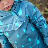 Big Herbstwind & Frühlingssonne Anorak, Windbreaker, Drüberzieh-Hoodie für 105cm-140cm Körpergröße - Sewando