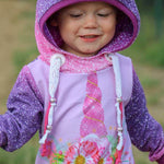 Big Swoodie Troyer, Hoodie, Knopfpullover für 105cm-140cm Körpergröße - Sewando