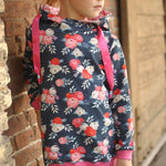 Big Swoodie Troyer, Hoodie, Knopfpullover für 105cm-140cm Körpergröße - Sewando