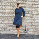 Schnittmuster Sweatkleid Aito - Größe 32 - 60 - Sewando