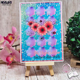 Digiset Blütengesteck, Digistamp, Digipaper, Plotterdatei, Sublimation, Druck - Sewando