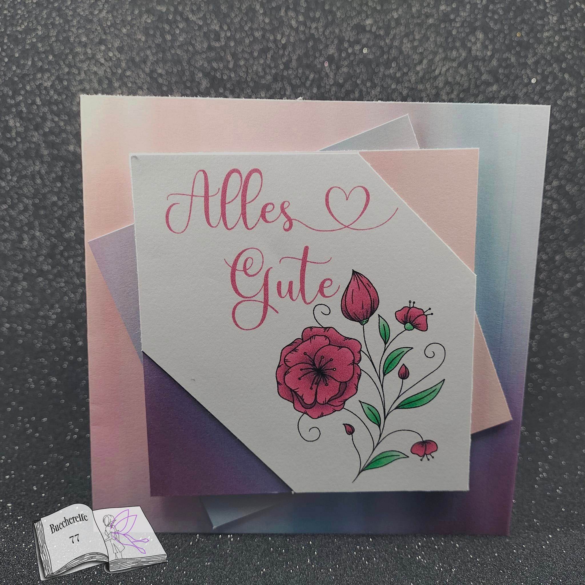 Digiset und Plott Blumenast, Plotterdatei, Sublimation, Digistamp, Digipaper - Sewando