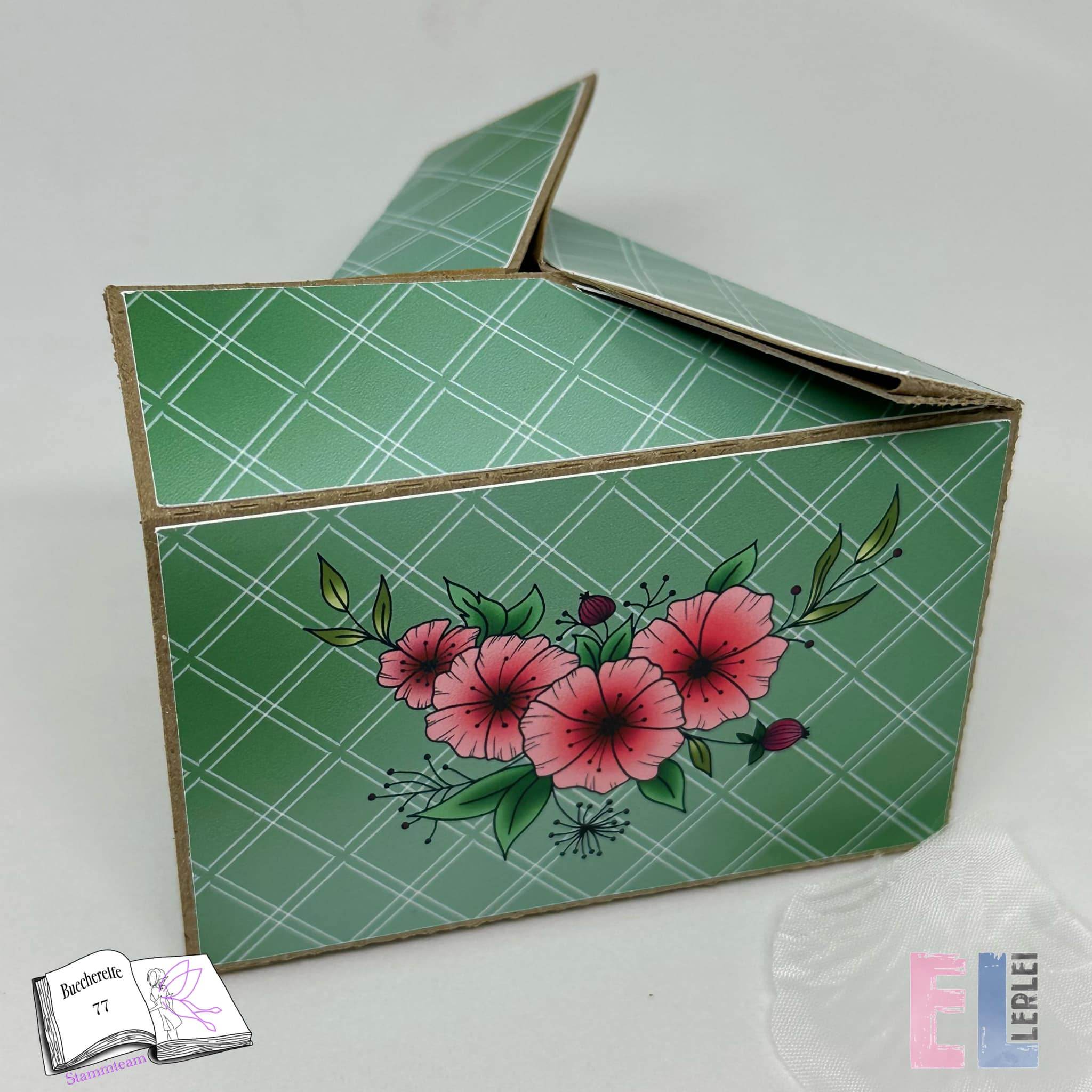 Digiset Blütengesteck, Digistamp, Digipaper, Plotterdatei, Sublimation, Druck - Sewando