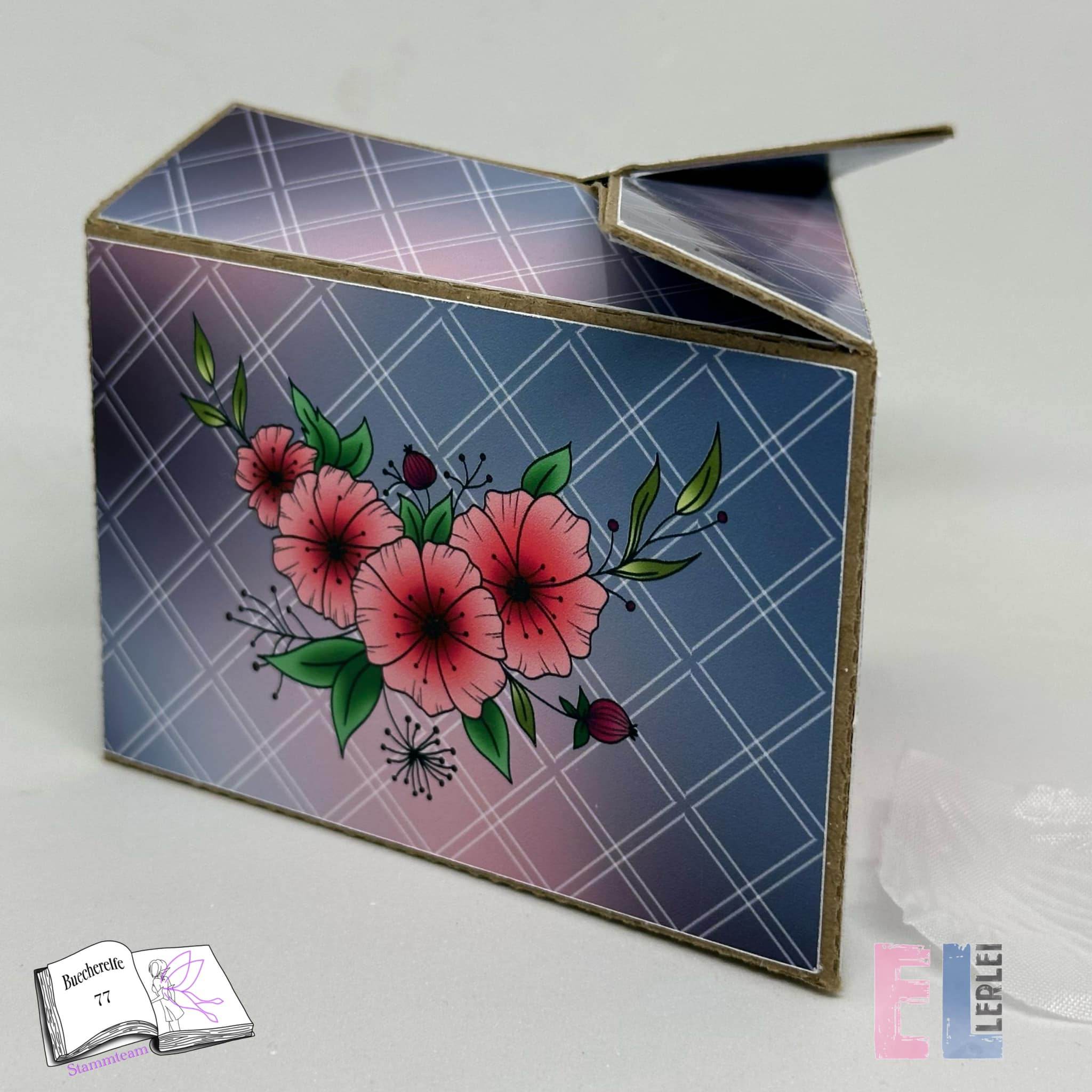 Digiset Blütengesteck, Digistamp, Digipaper, Plotterdatei, Sublimation, Druck - Sewando