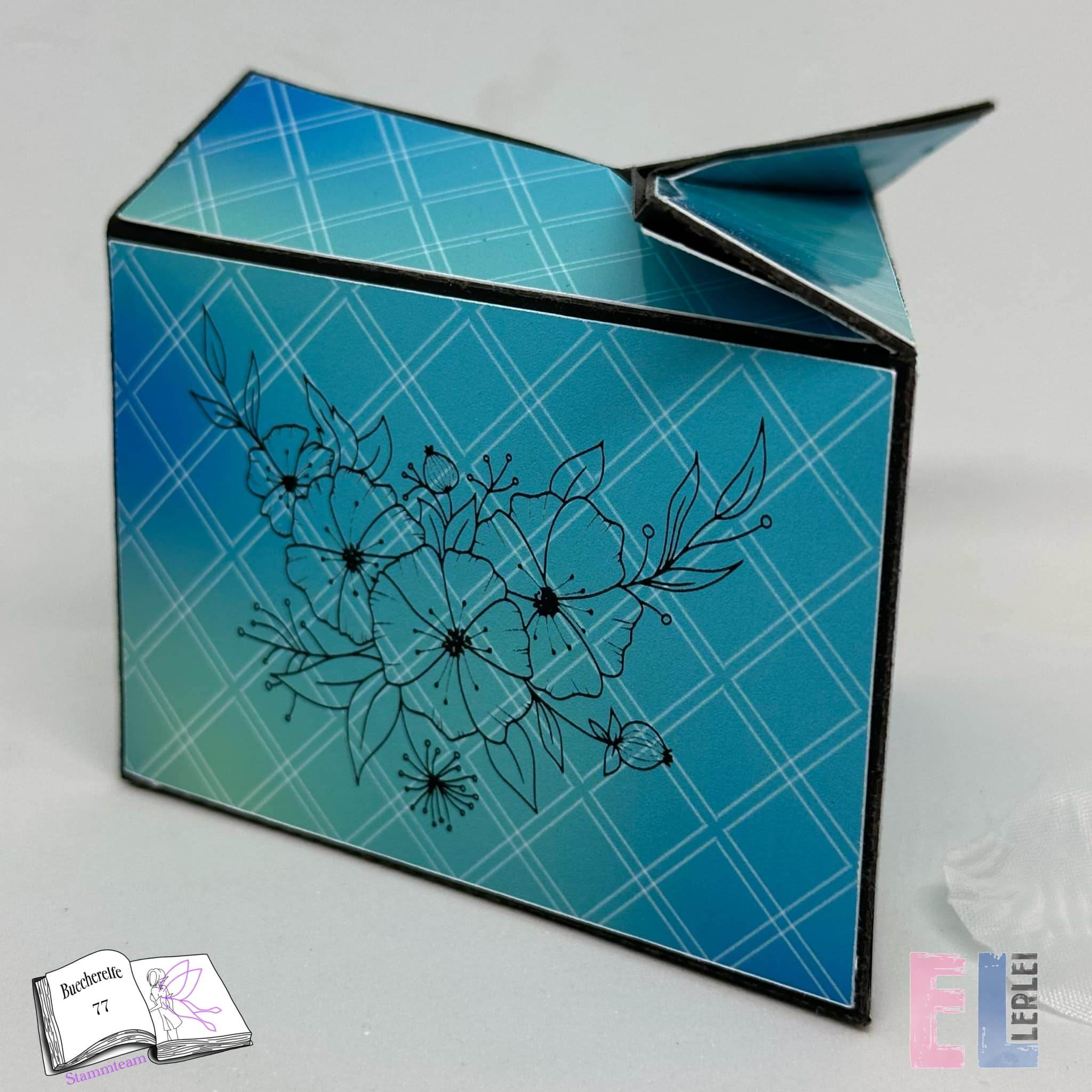 Digiset Blütengesteck, Digistamp, Digipaper, Plotterdatei, Sublimation, Druck - Sewando