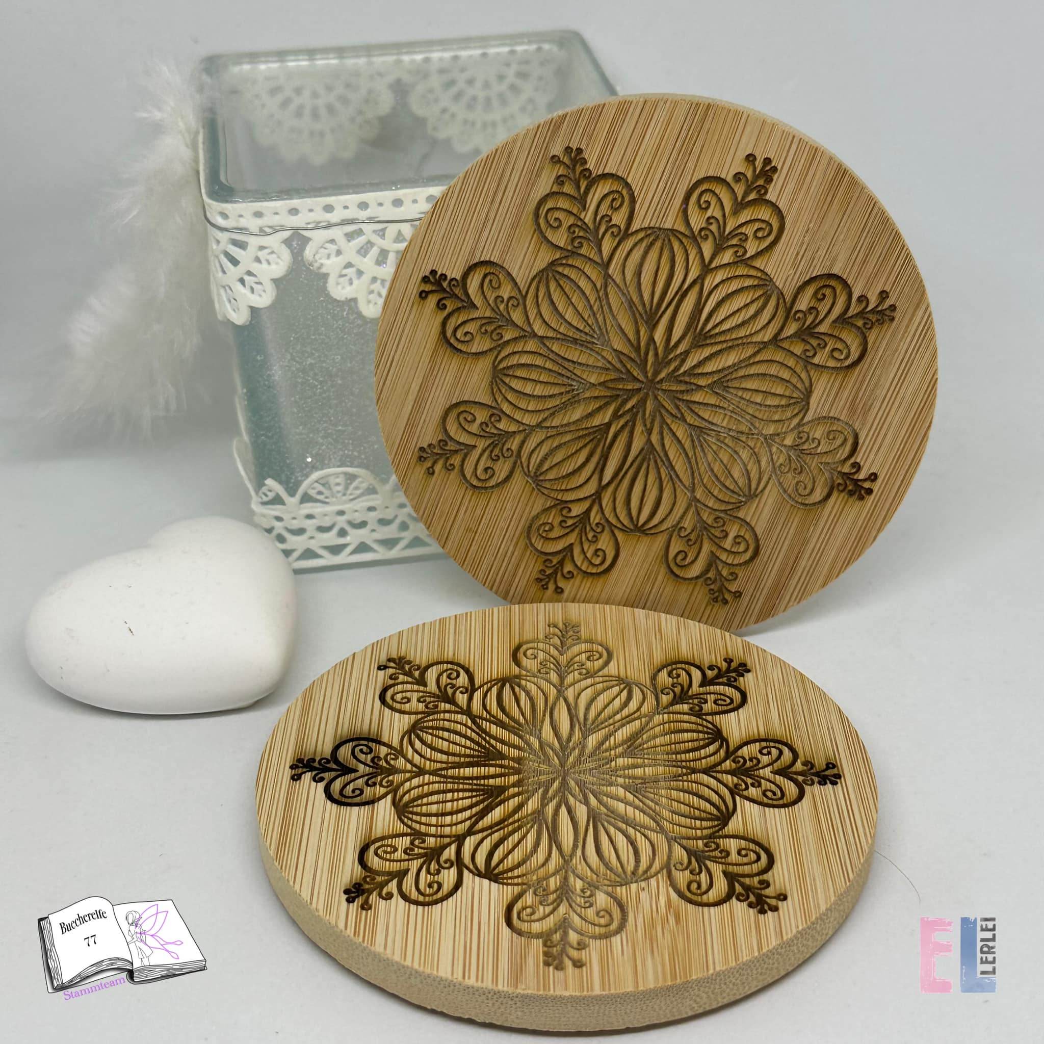 Plotterdatei Herz Mandala Sublimation, Drucken, Digistamp, - Sewando