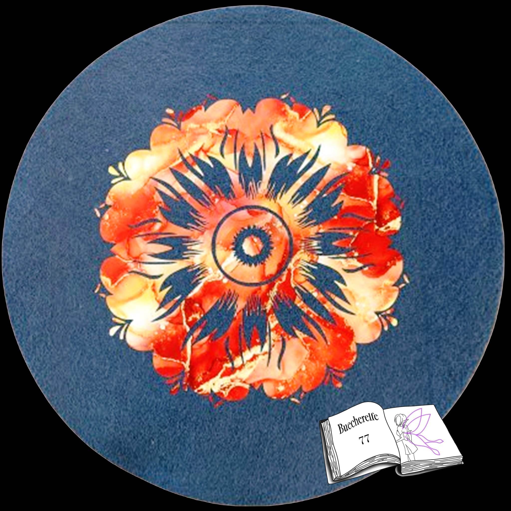 Plotterdatei Sonnenblumenmandala, Sublimation, Digistamp, Digipaper - Sewando