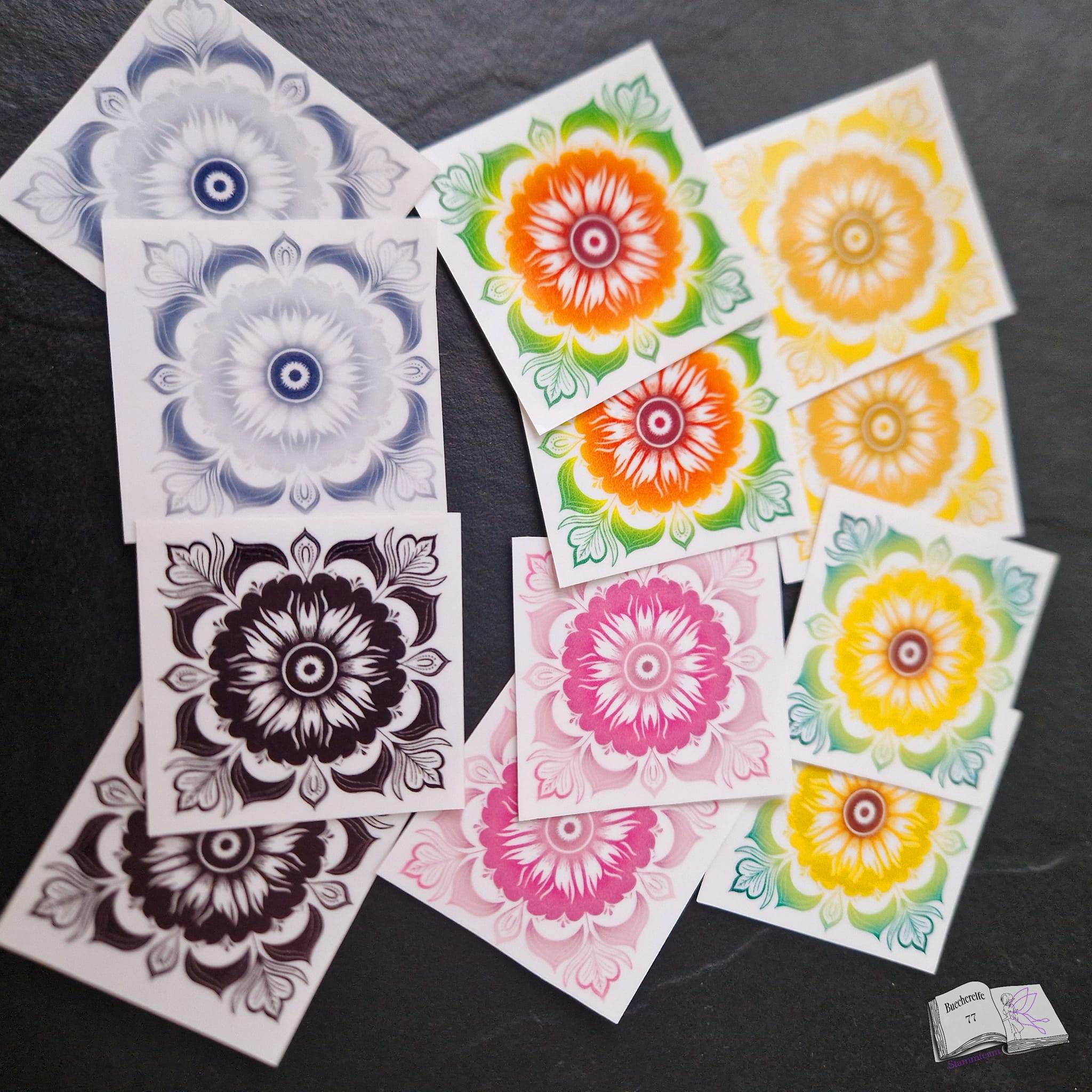 Plotterdatei Sonnenblumenmandala, Sublimation, Digistamp, Digipaper - Sewando