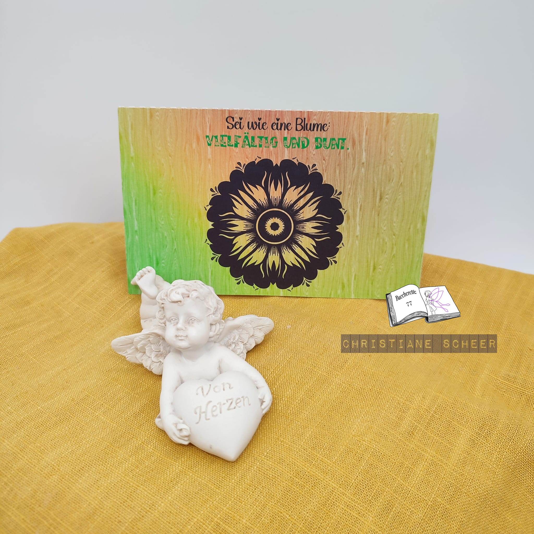 Plotterdatei Sonnenblumenmandala, Sublimation, Digistamp, Digipaper - Sewando