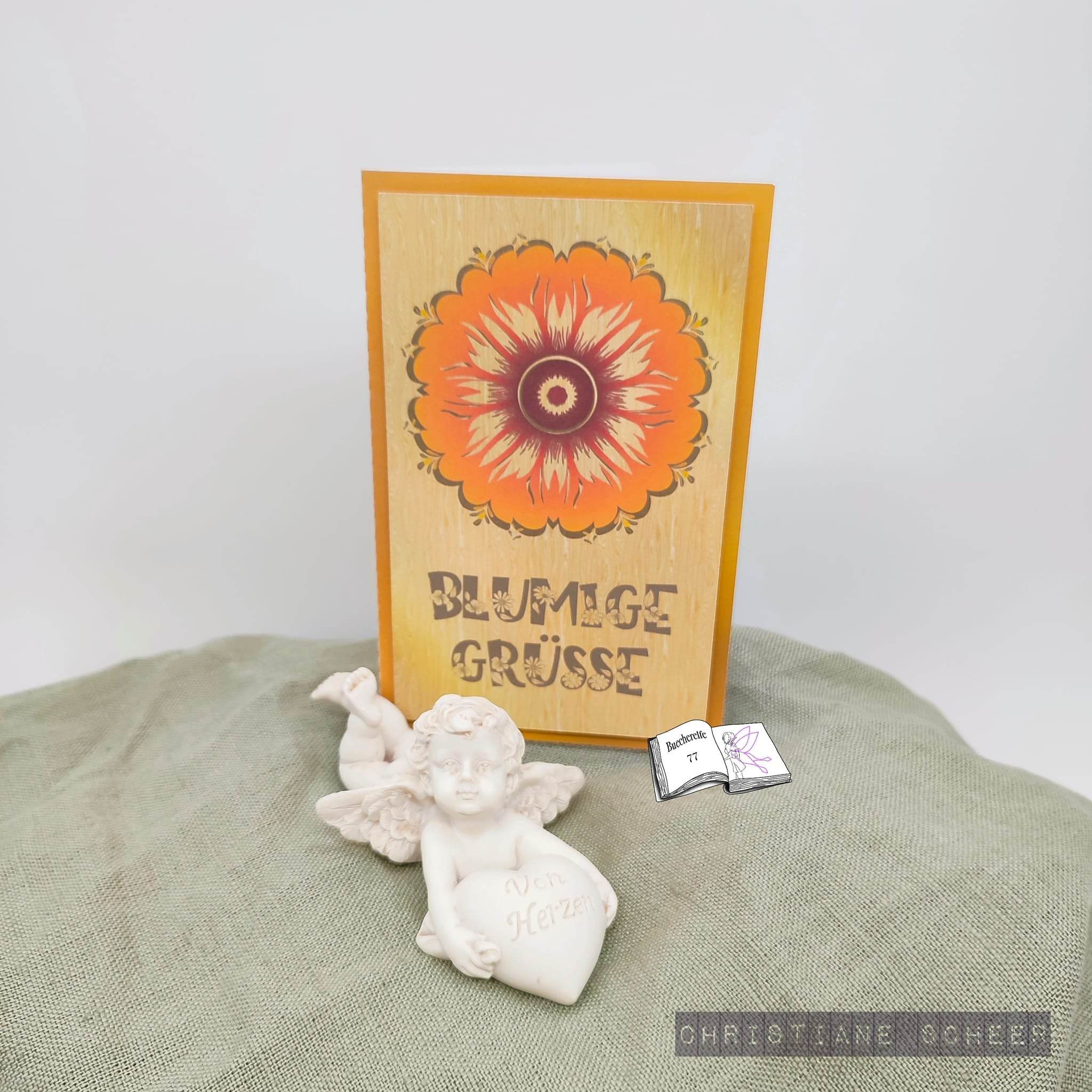 Plotterdatei Sonnenblumenmandala, Sublimation, Digistamp, Digipaper - Sewando