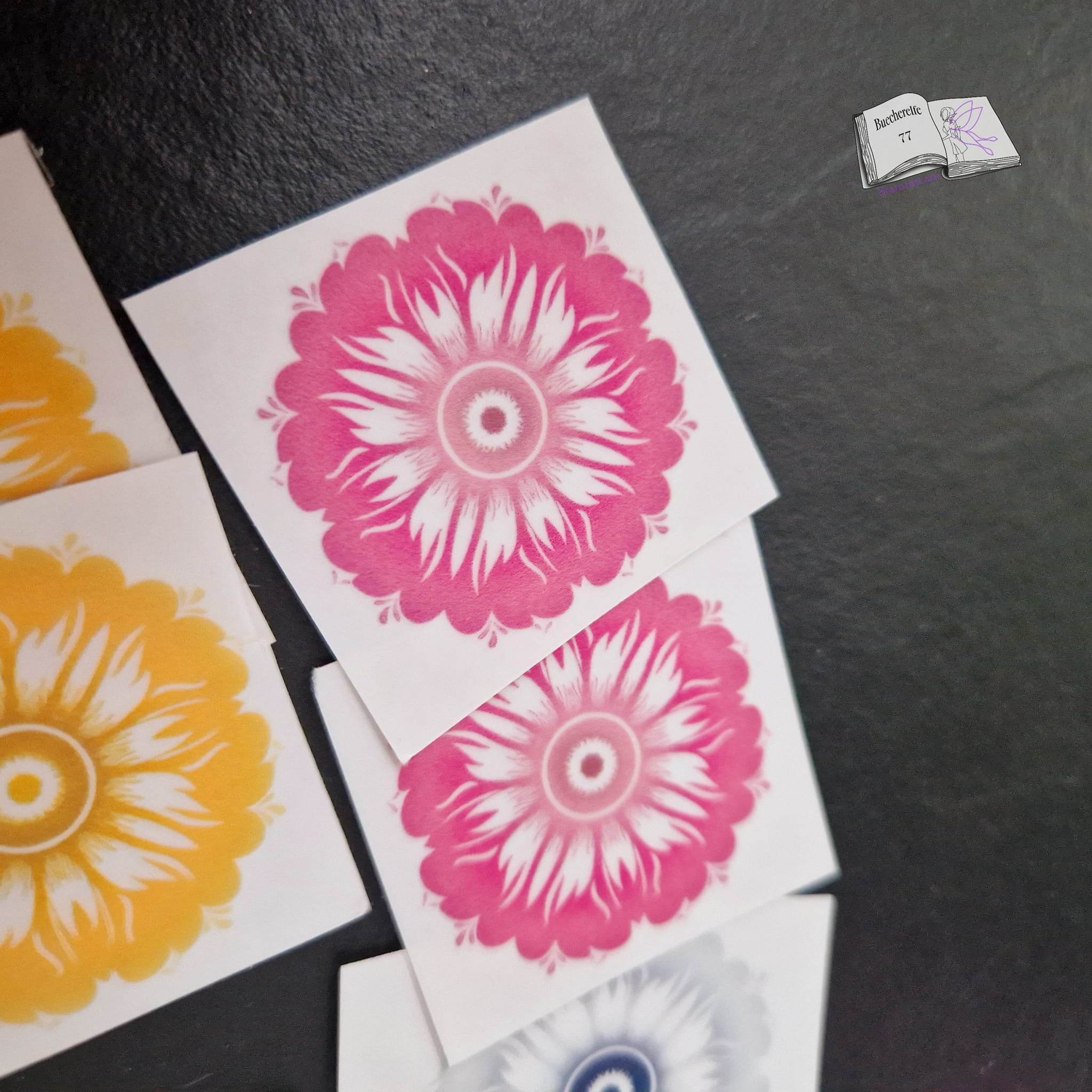 Plotterdatei Sonnenblumenmandala, Sublimation, Digistamp, Digipaper - Sewando
