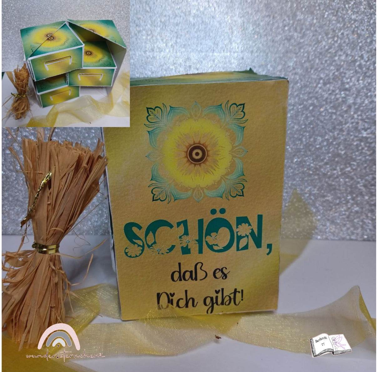 Digiset und Plott Sonnenblumenmandala, Plotterdatei, Sublimation, Digistamp, Digipaper - Sewando
