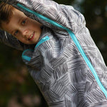 Big Herbstwind & Frühlingssonne Anorak, Windbreaker, Drüberzieh-Hoodie für 105cm-140cm Körpergröße - Sewando