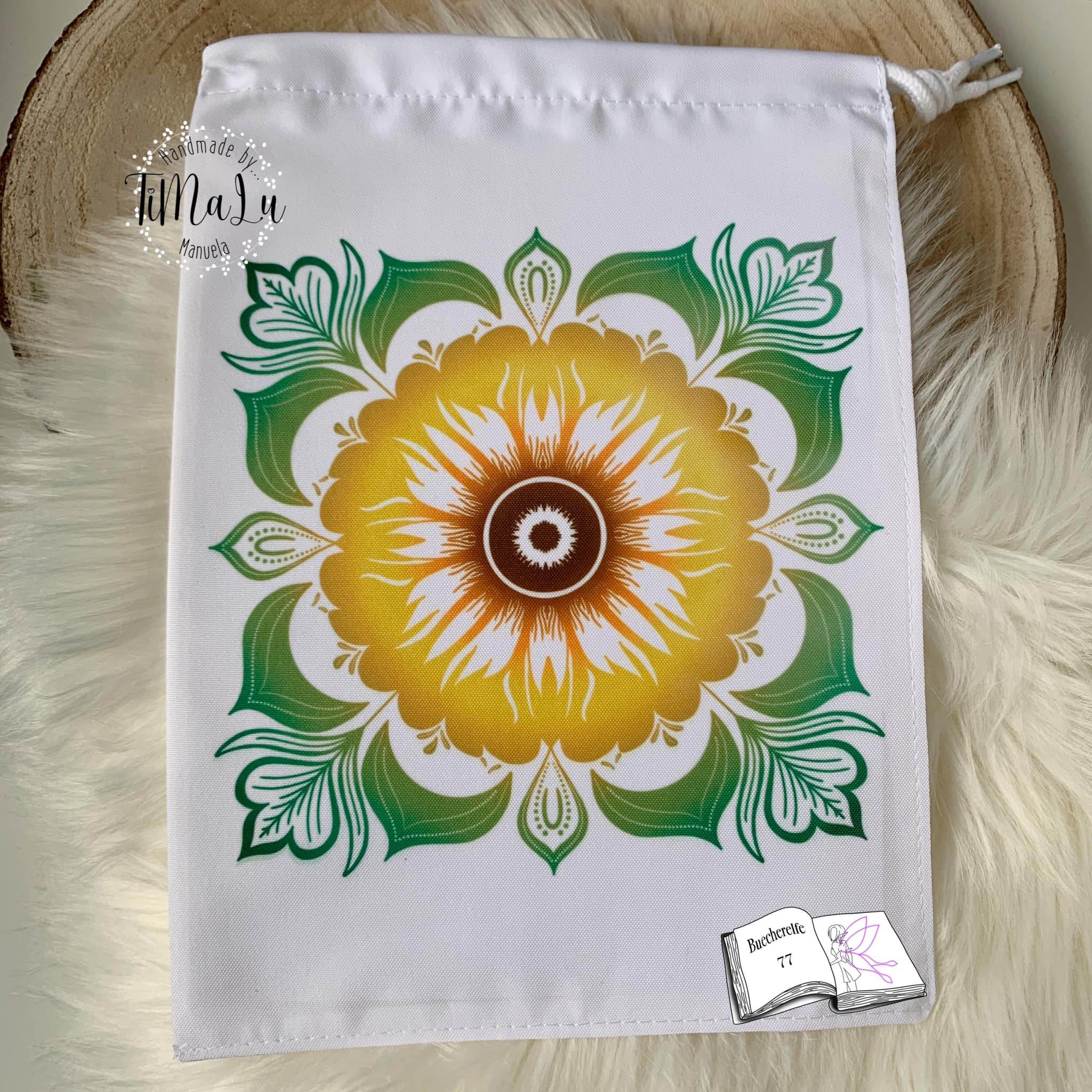 Plotterdatei Sonnenblumenmandala, Sublimation, Digistamp, Digipaper - Sewando