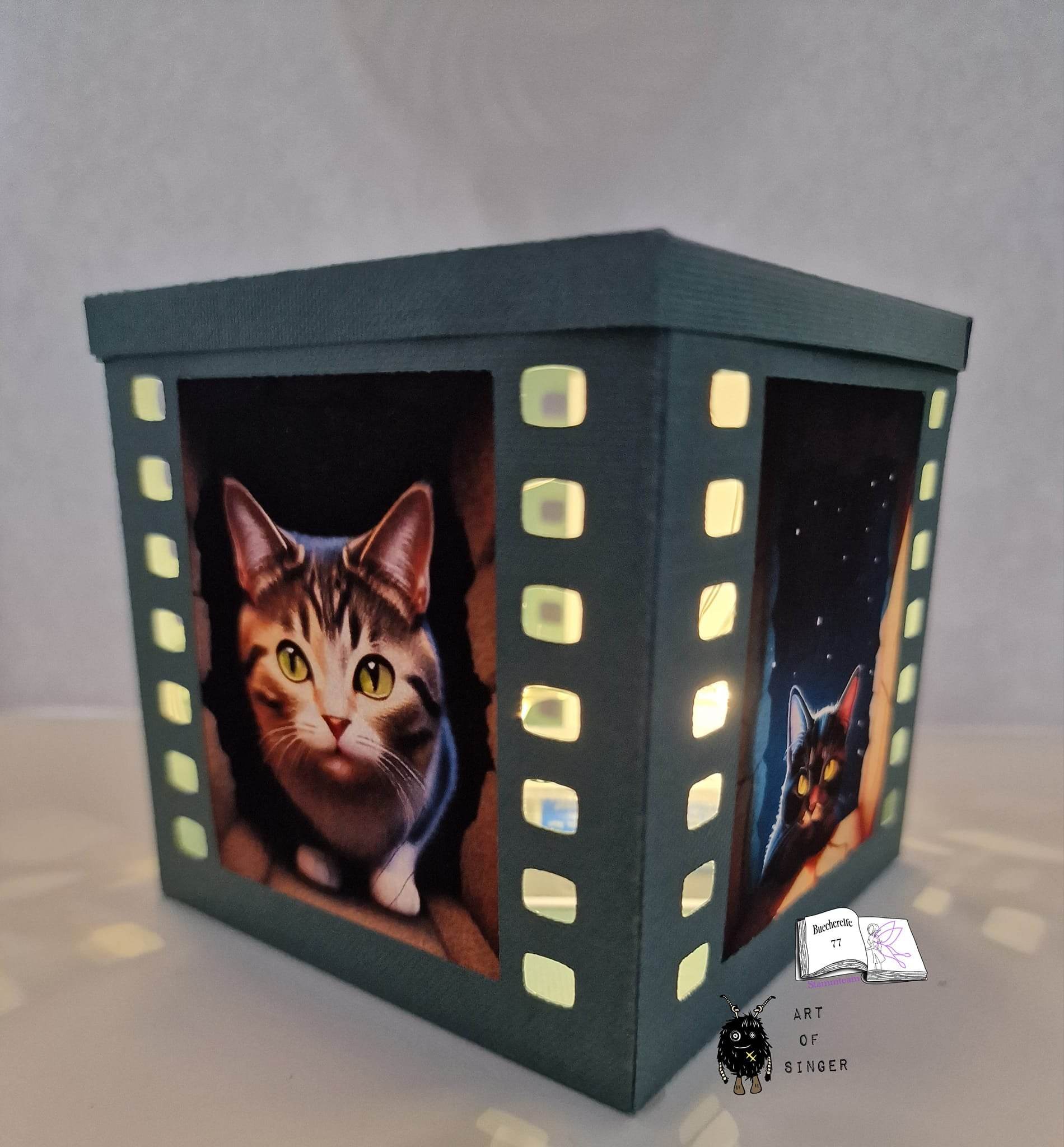 Digipapier crazy cats Digistamp, Sublimation - Sewando