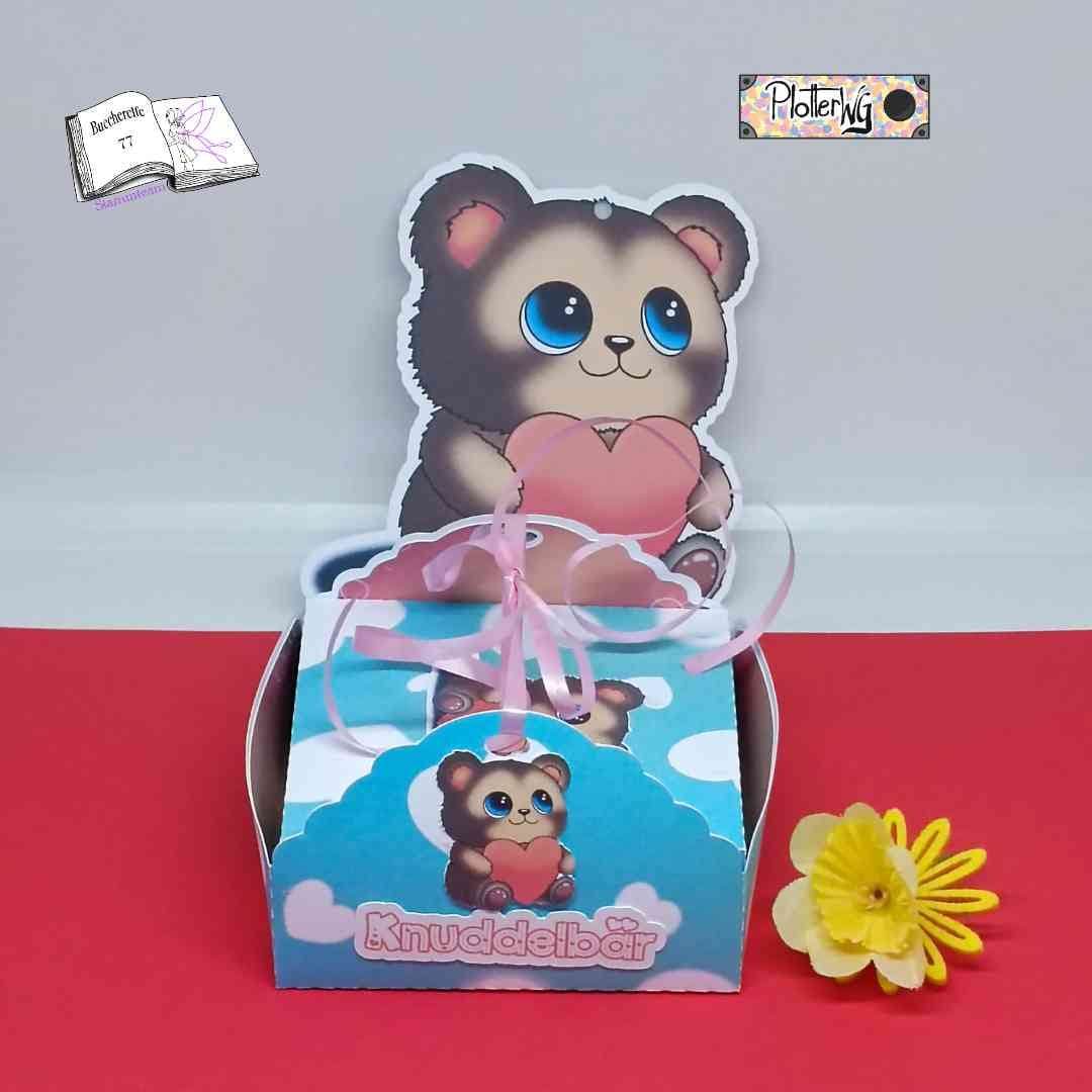 Digiset Herzteddy, Plotten, Sublimation, Drucken, Digistamp - Sewando