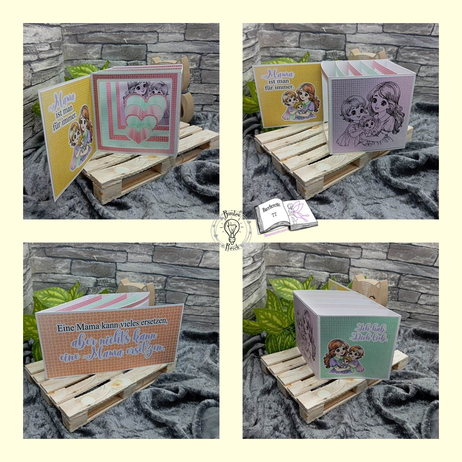 Digiset Mama ist die Beste, Plotterdatei, Sublimation, Digistamp, Digipaper - Sewando