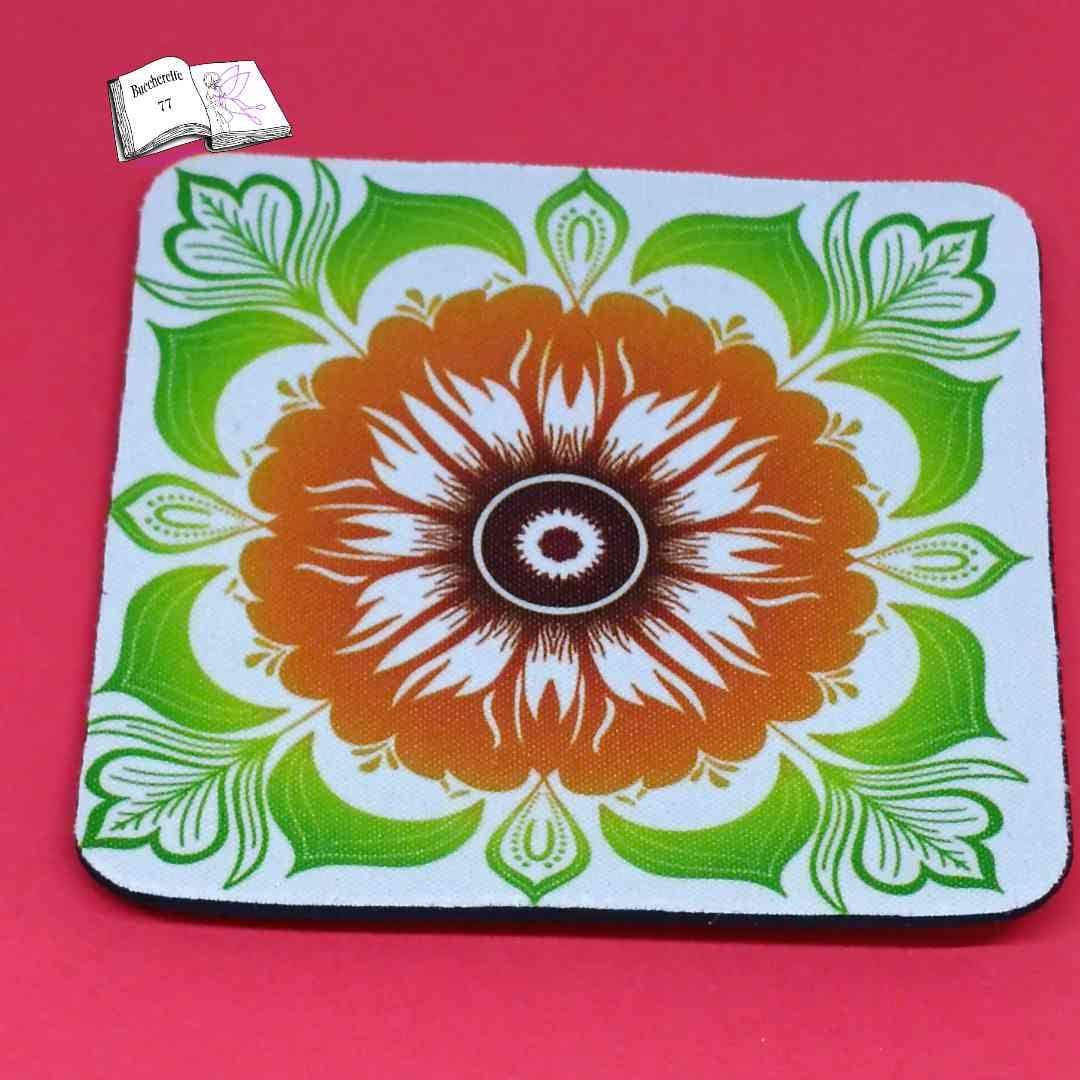 Plotterdatei Sonnenblumenmandala, Sublimation, Digistamp, Digipaper - Sewando