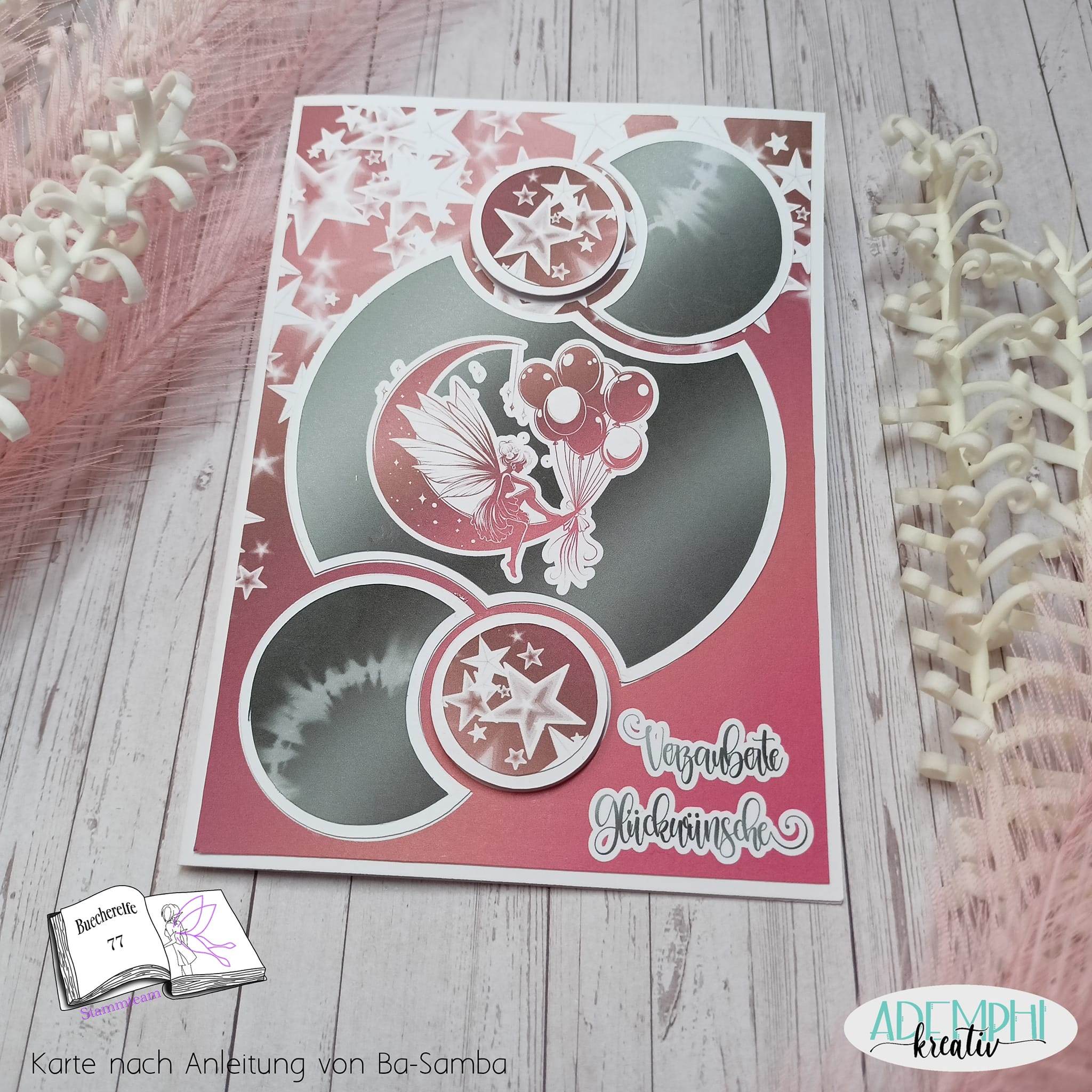 Digiset und Plott Fee Luna, Plotterdatei, Sublimation, Digistamp, Digipaper - Sewando