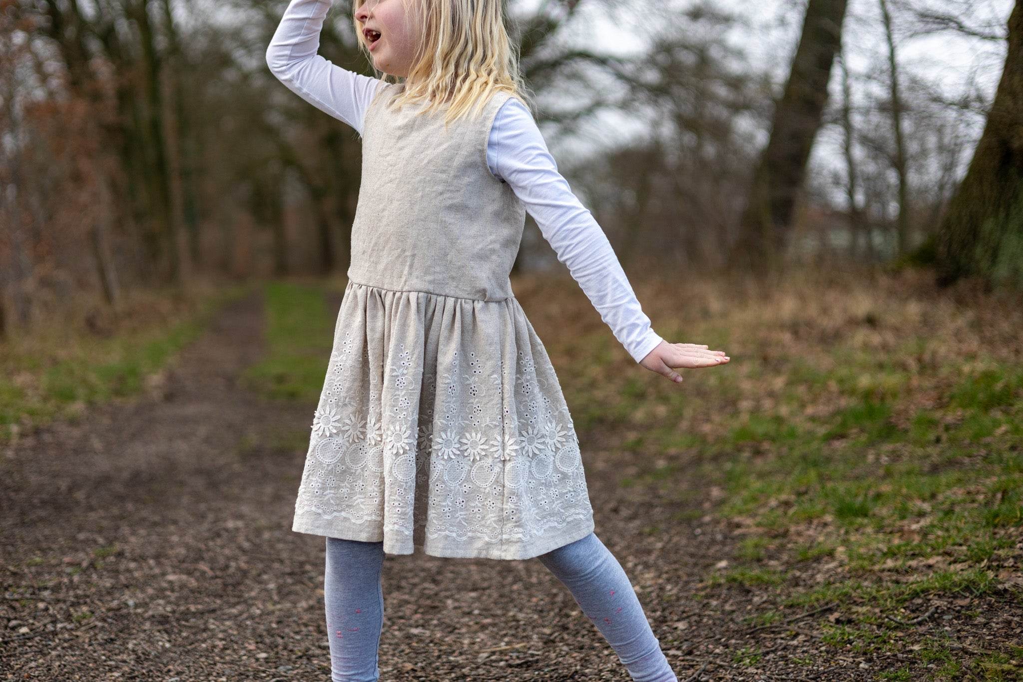 Schnittmuster Faltenglanz für Webware - Kleid | PDF-Download | Größen 86-152 - Sewando