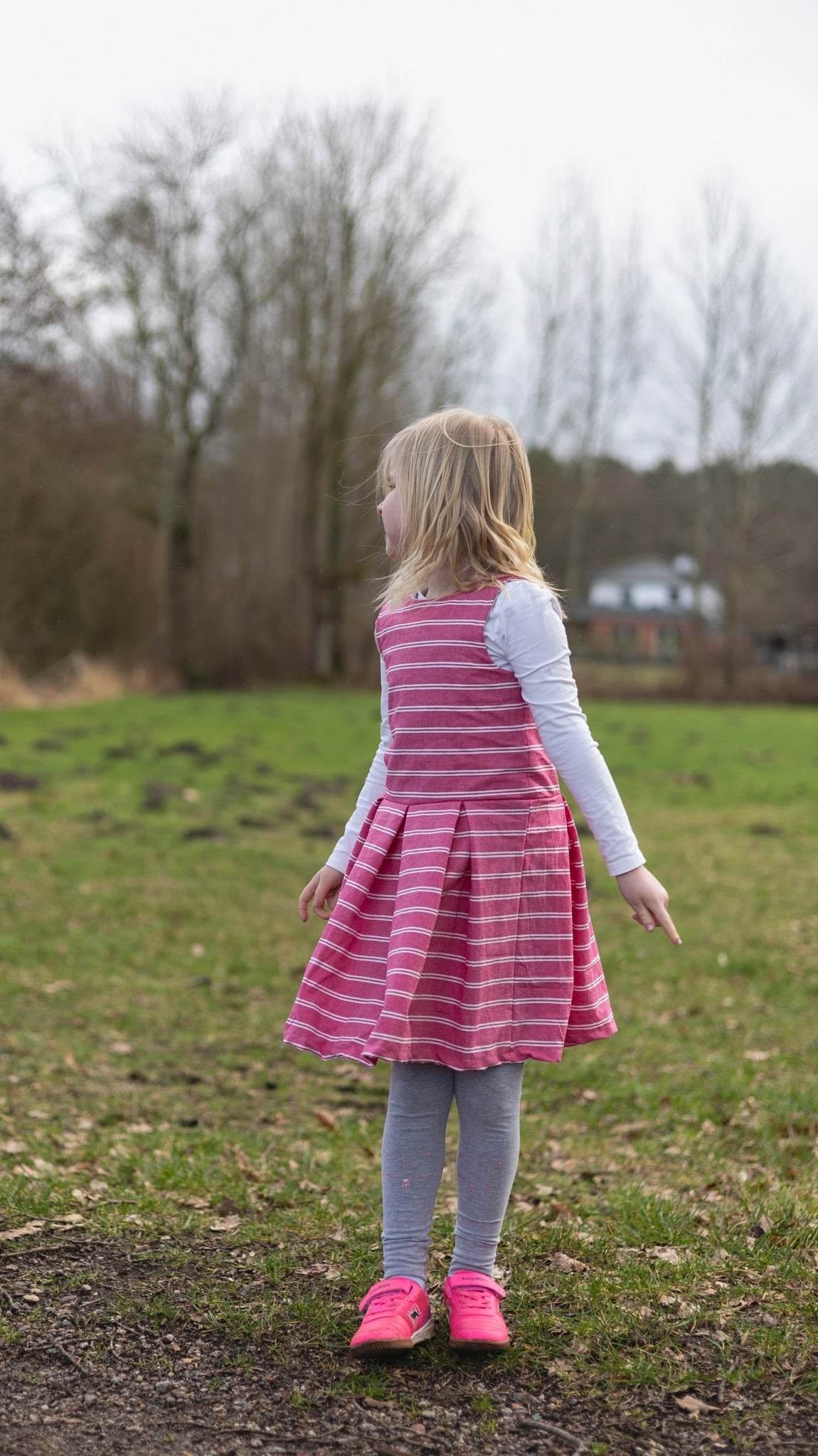 Schnittmuster Faltenglanz für Webware - Kleid | PDF-Download | Größen 86-152 - Sewando