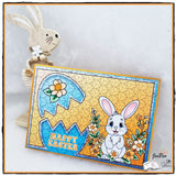 Digiset Frühlingshasi, Plotten, Sublimation, Drucken, Digistamp - Sewando