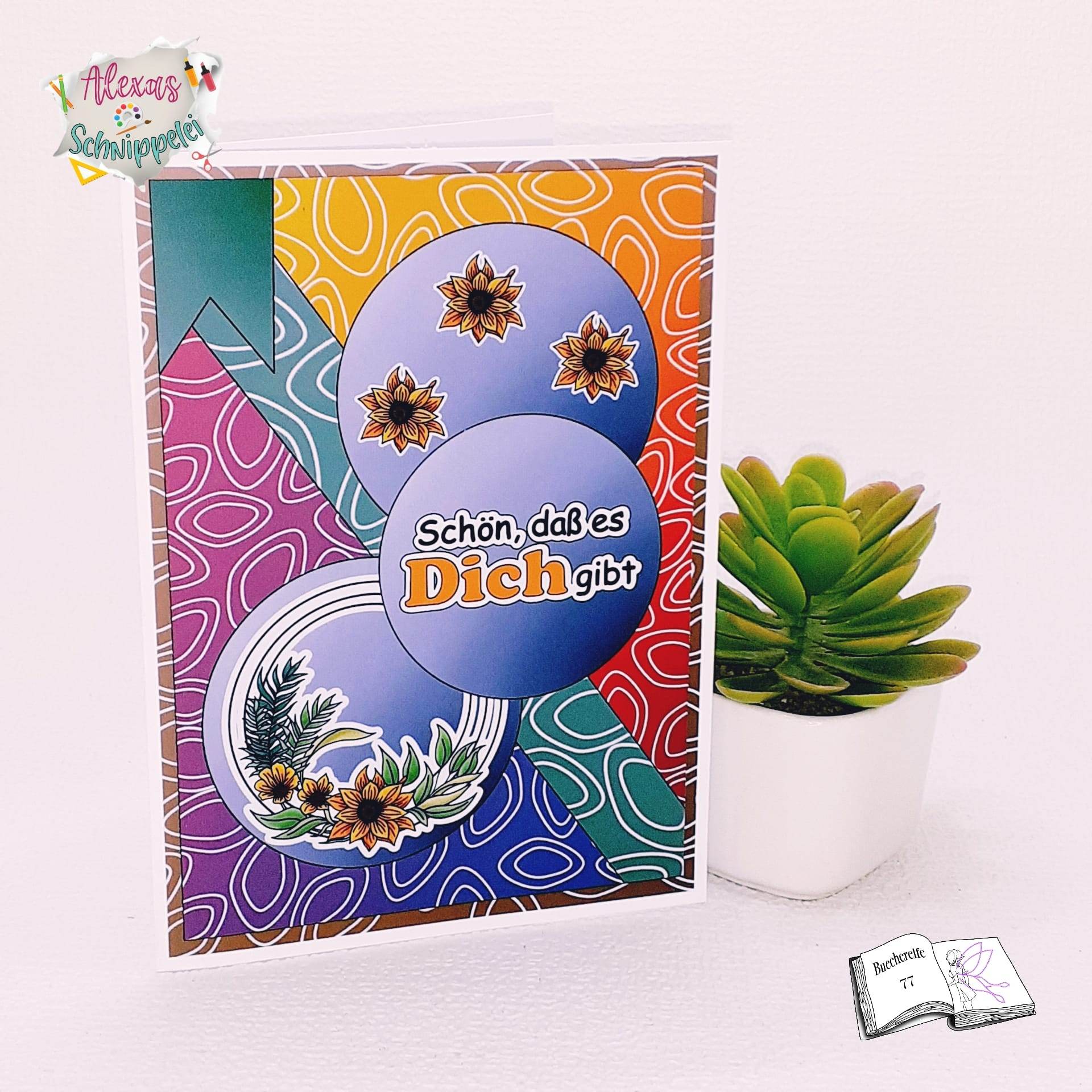 Digiset Blütenkreis, Digistamp, Digipaper, Plotterdatei, Sublimation, Druck - Sewando