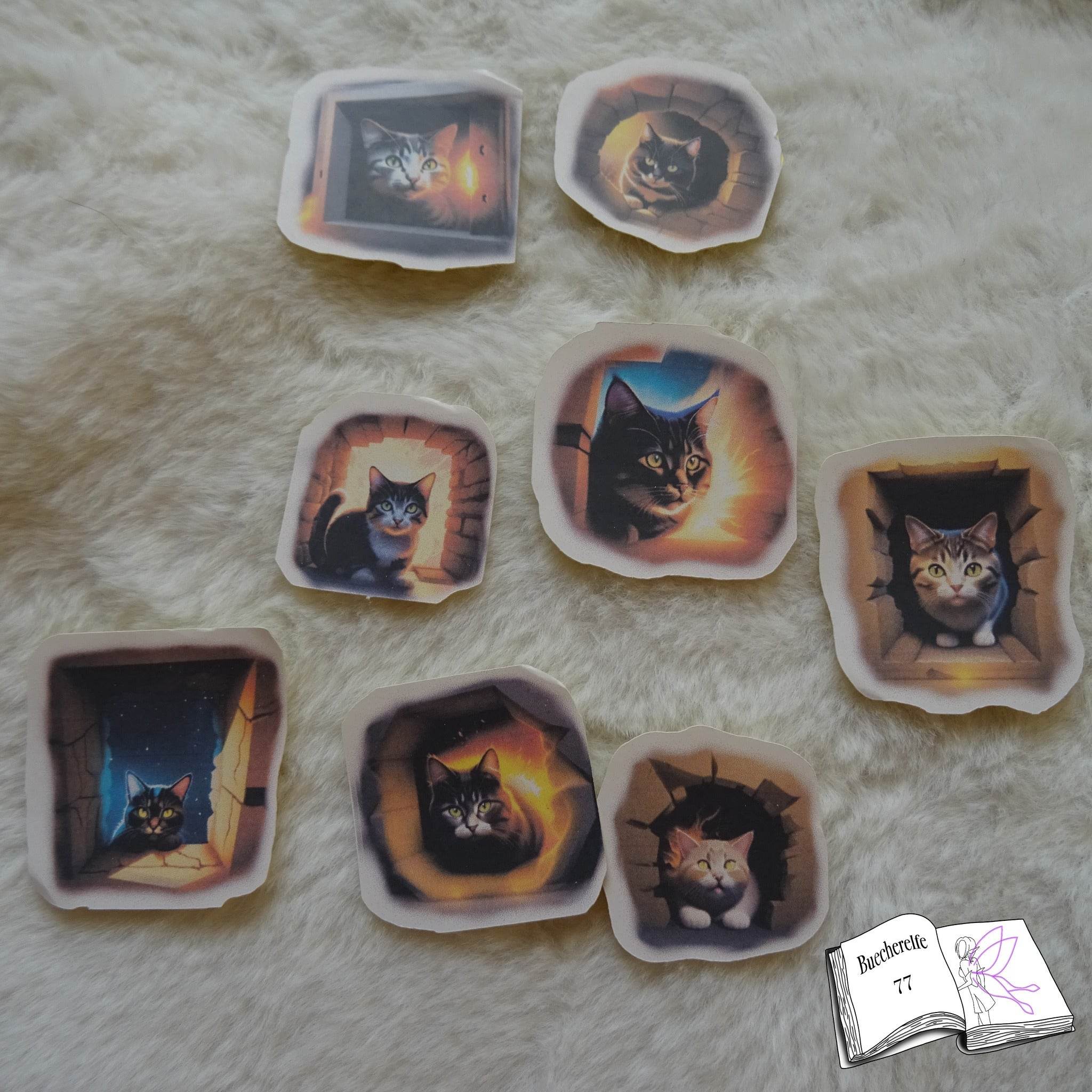 Digipapier crazy cats Digistamp, Sublimation - Sewando