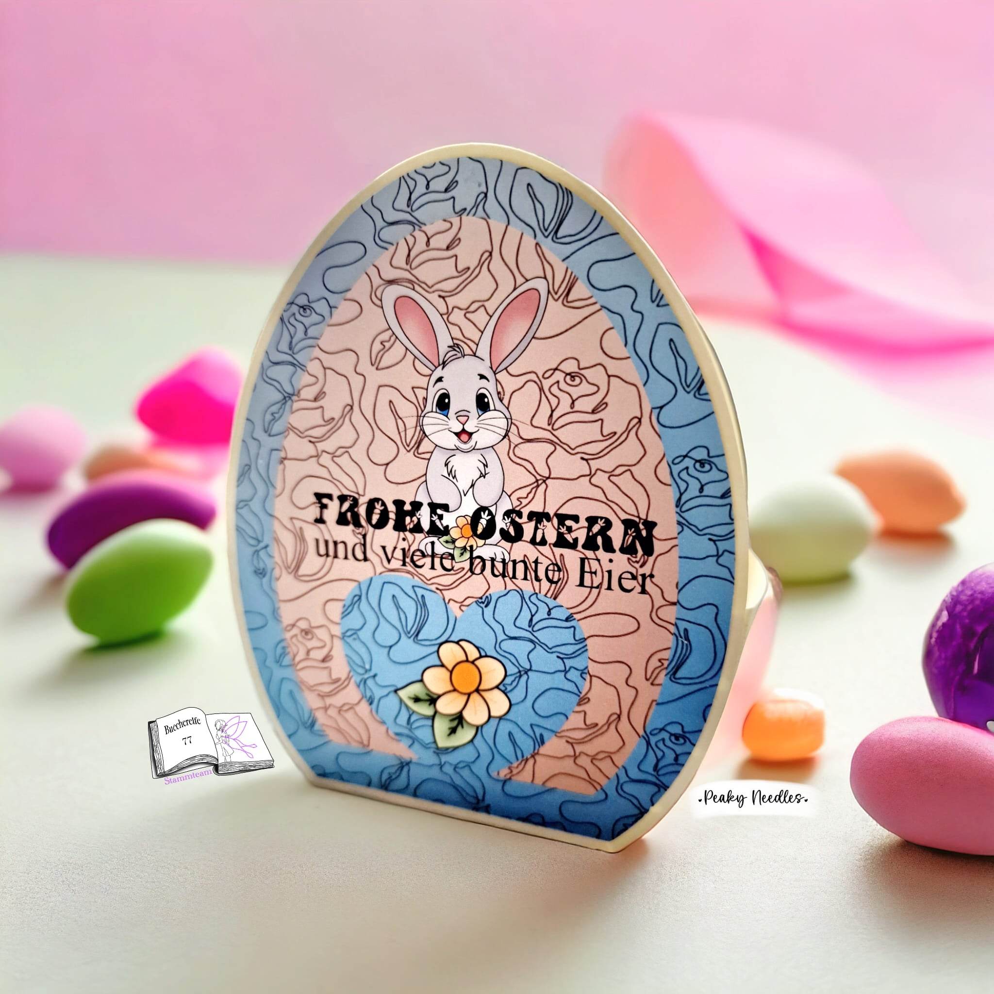 Digiset Frühlingshasi, Plotten, Sublimation, Drucken, Digistamp - Sewando