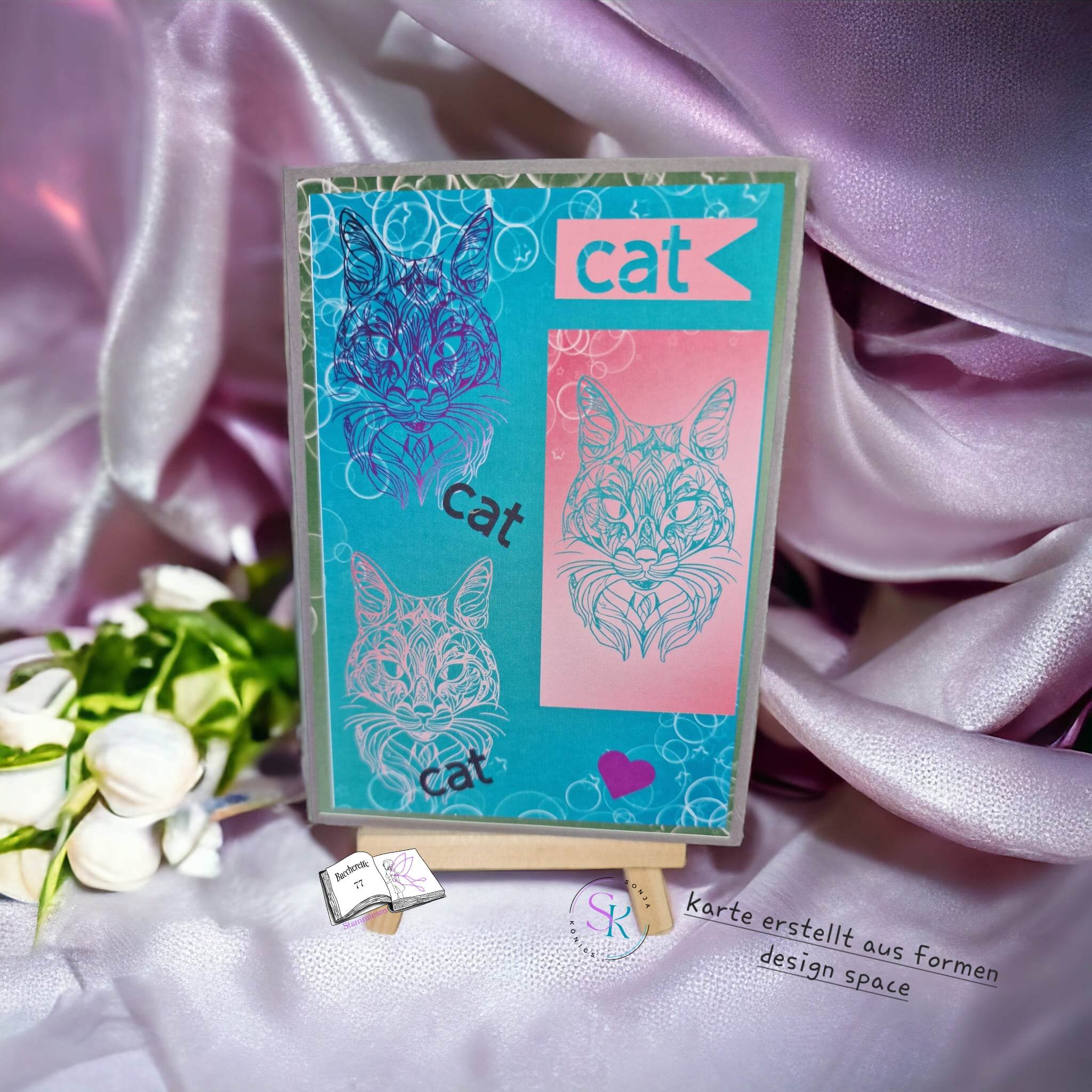 Digistamp cats Plotten, Sublimation, Drucken ! - Sewando