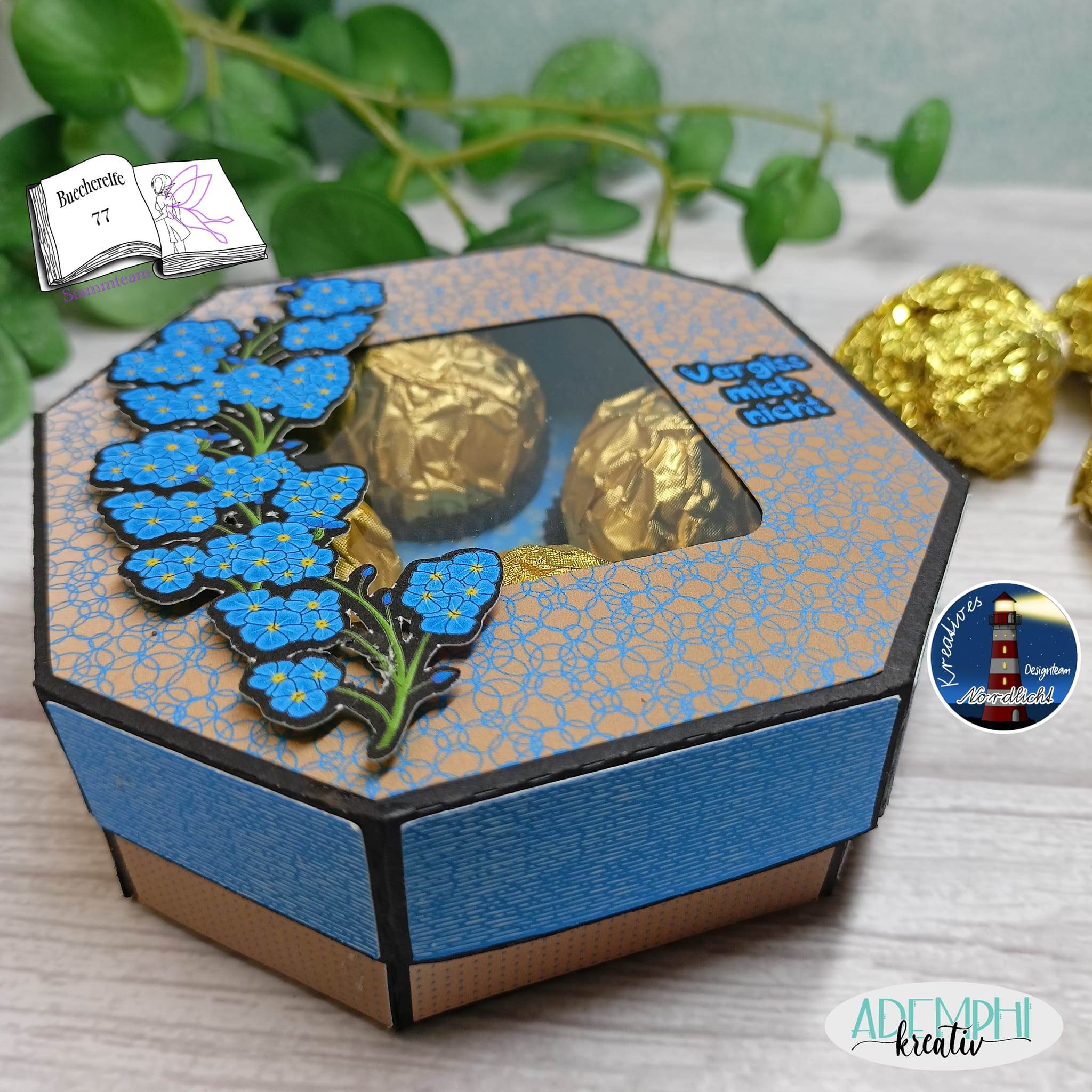 Digiset Vergissmeinnicht Plotten, Sublimation, Drucken, Digistamp, Digipaper ! - Sewando