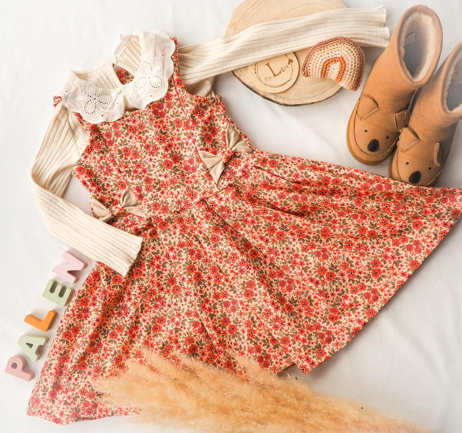 Schnittmuster Faltenzauber für dehnbare Stoffe - Kleid | PDF-Download | Größen 86-152 - Sewando