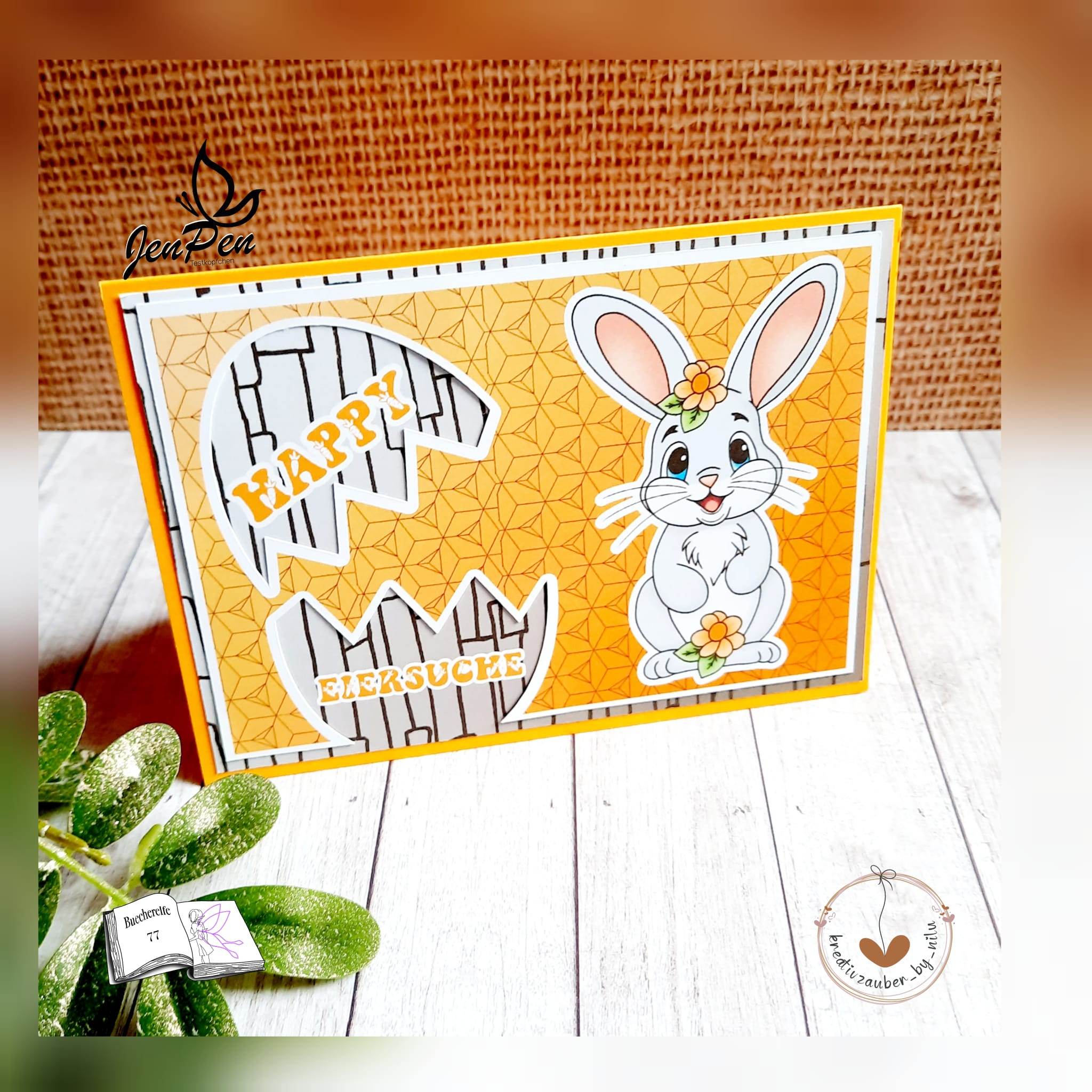 Digiset Frühlingshasi, Plotten, Sublimation, Drucken, Digistamp - Sewando